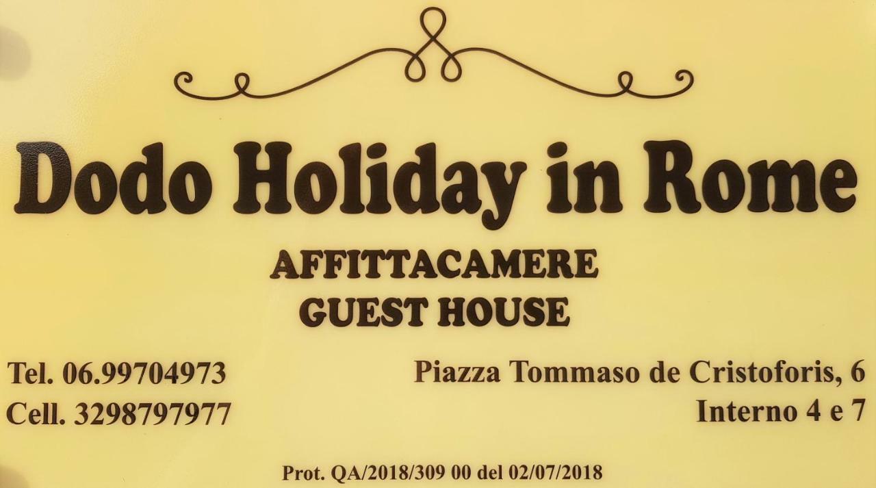 Dodo Holiday In Rome Hotel Exterior foto